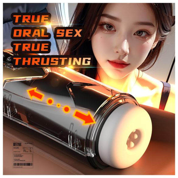 Leopard - мастурбатор тласък - черен