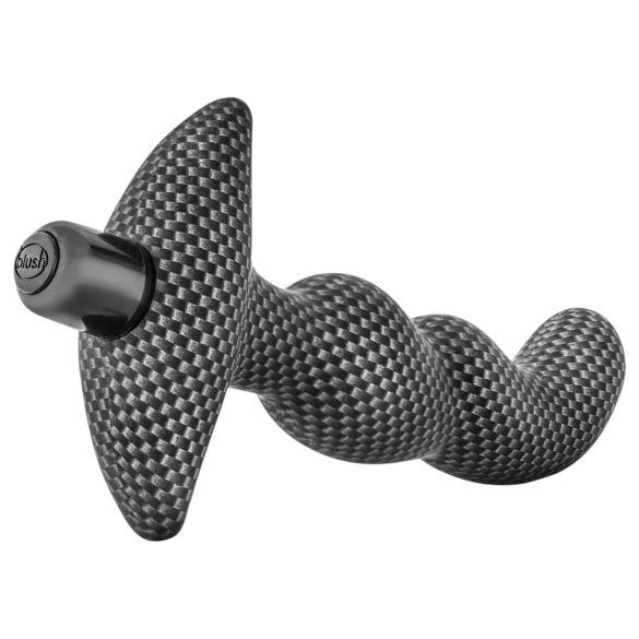 Blush Spark - вибриращ анален плъг - водоустойчив - черен