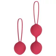   Cotoxo Cherry - вагинални топчета гейша комплект 2 части - червен