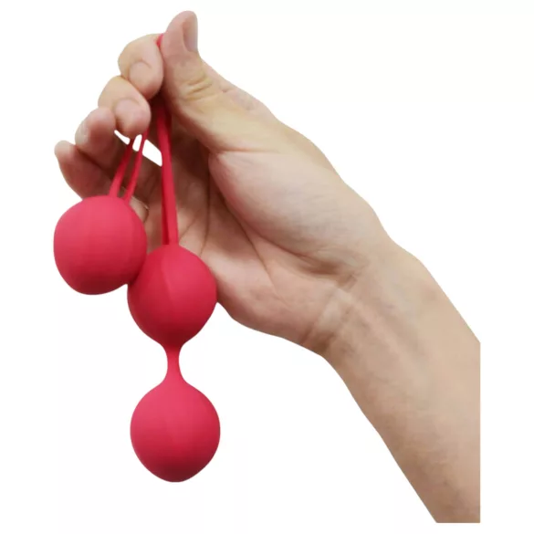 Cotoxo Cherry - вагинални топчета гейша комплект 2 части - червен