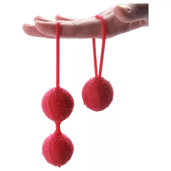 Cotoxo Cherry - вагинални топчета гейша комплект 2 части - червен
