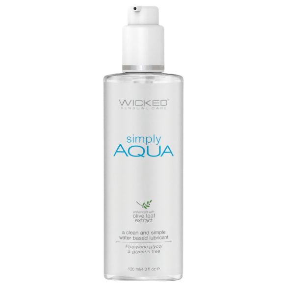 Wicked Simple Aqua - веган лубрикант на водна основа 120ml