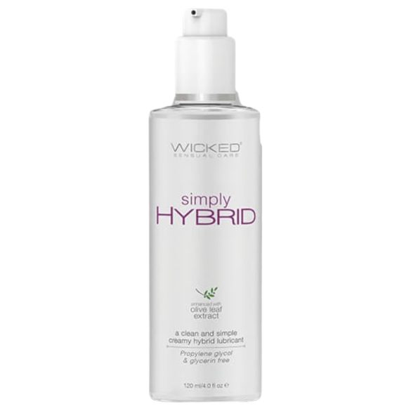 Wicked Simply Hybrid - хибриден лубрикант (120 мл)