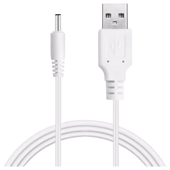 USB зарядно устройство LELO 5V - кабел за зареждане (бял)