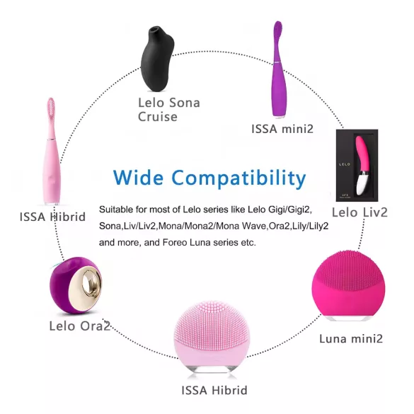 LELO - USB зарядно 5V - бял кабел