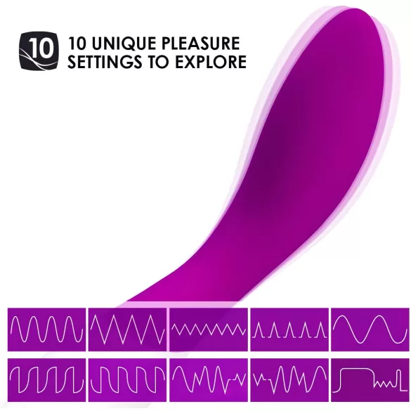 LELO Mona Wave - вибратор за G-точка - водоустойчив - лилав