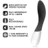 LELO Mona Wave - вибратор за G-точка - водоустойчив - черен