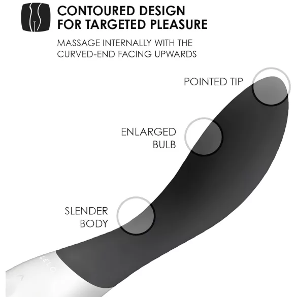 LELO Mona Wave - вибратор за G-точка - водоустойчив - черен