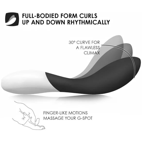 LELO Mona Wave - вибратор за G-точка - водоустойчив - черен