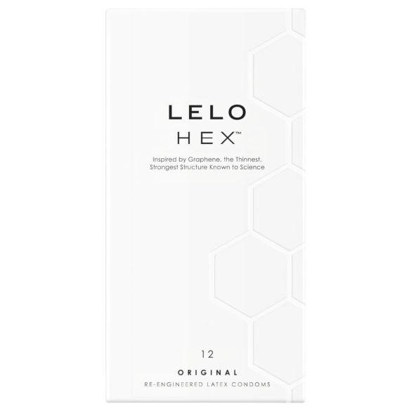 LELO Hex Original - презервативи - тънки и издръжливи - 12 броя