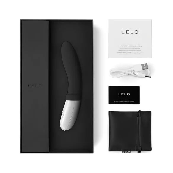 LELO Billy 2 - вибратор за простата - презареждащ се, водоустойчив - черен