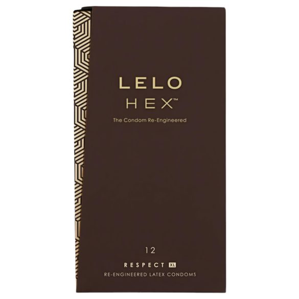 LELO Hex Respect XL - луксозни презервативи (12 бр.)