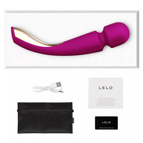 LELO Smart Wand 2 - масажен вибратор - голям - акумулаторен - лилав
