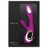 LELO Soraya Wave - акумулаторен, въртящ се вибратор с клитор стимулатор (лилав)