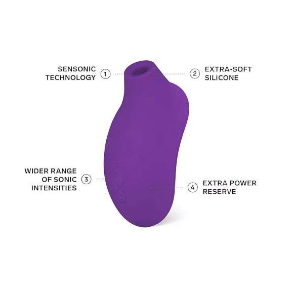 LELO Sona 2 Cruise - вакуумен стимулатор за клитор - лилав