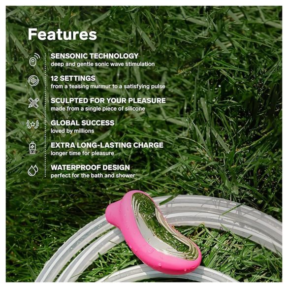 LELO Sona 2 - звуков клиторен стимулатор (черен)