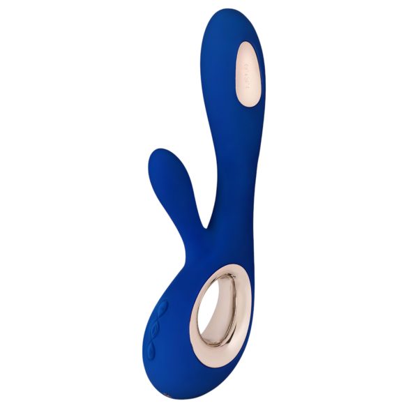 LELO Soraya Wave - акумулаторен, люлеещ се вибратор с клиторен стимулатор (син)