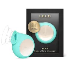   LELO Sila - клиторен вибратор с вълни - водоустойчив, тюркоаз