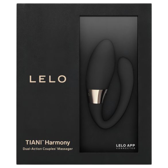 LELO Tiani Harmony - вибратор за двойки - презареждащ се, умен - черен