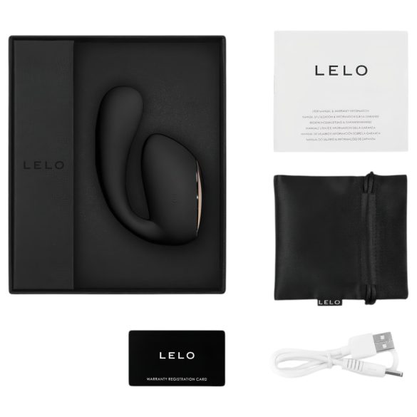 LELO Ida Wave - интелигентен акумулаторен въртящ вибратор (черен)