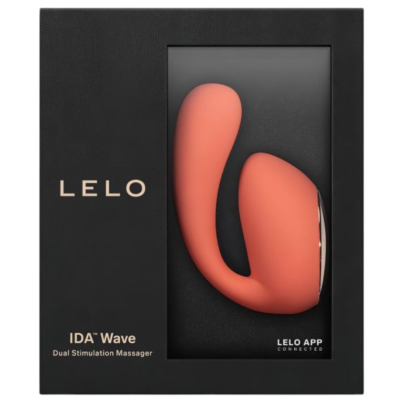 LELO Ida Wave - вибратор с въртяща и вибрираща функция - акумулаторен, корал