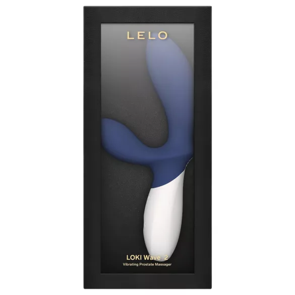 LELO Loki Wave 2 - презареждаем вибратор за простата - водоустойчив - син