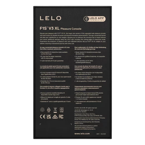 LELO Siri 3 - вибратор за клитор с гласово управление - лилав