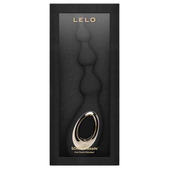 LELO Soraya Beads - акумулаторен водоустойчив анален вибратор - черен