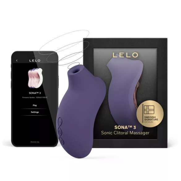 LELO Sona 3 - клиторен стимулатор с вълни - лилав