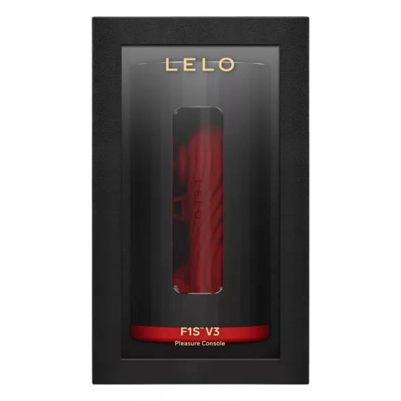 LELO F1s V3 - интерактивен мастурбатор - червен
