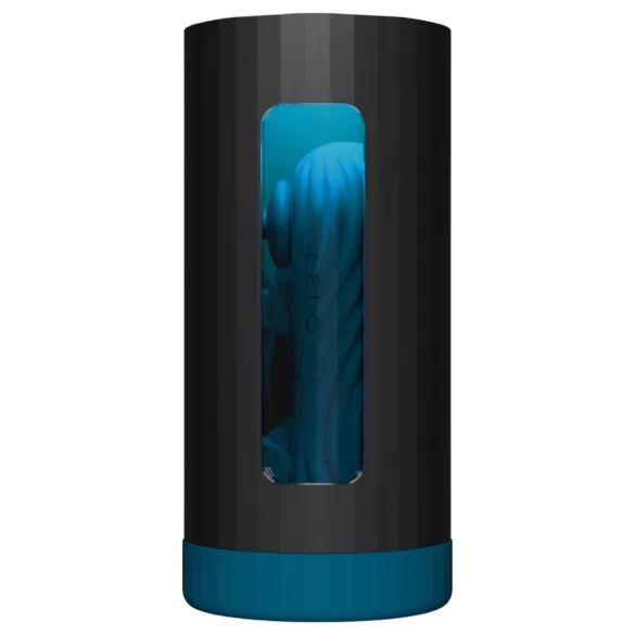 LELO F1s V3 XL - мъжки мастурбатор - интерактивен - черно/син