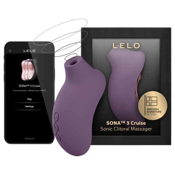 LELO Sona 3 Cruise - вибратор за клитор с вълни - лилав