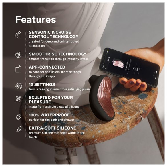 LELO Sona 3 Cruise - вибратор за клитор с вълни - лилав