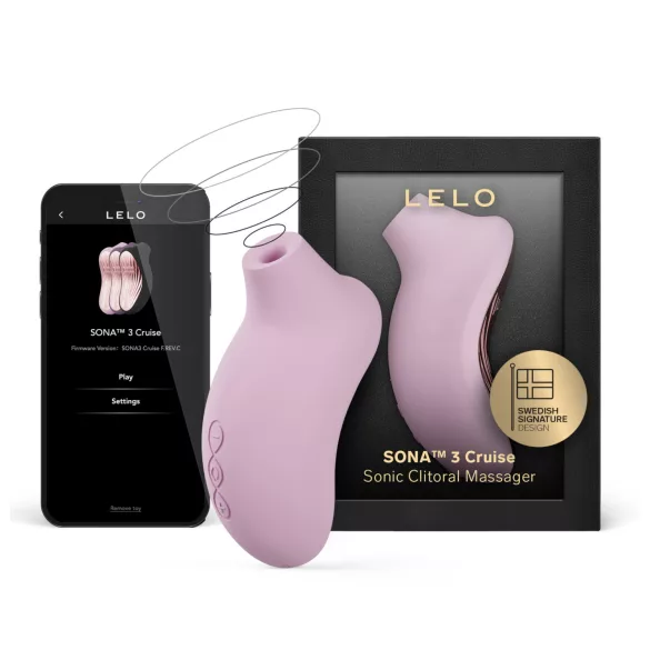 LELO Sona 3 Cruise - клитор стимулатор с вълни - розов