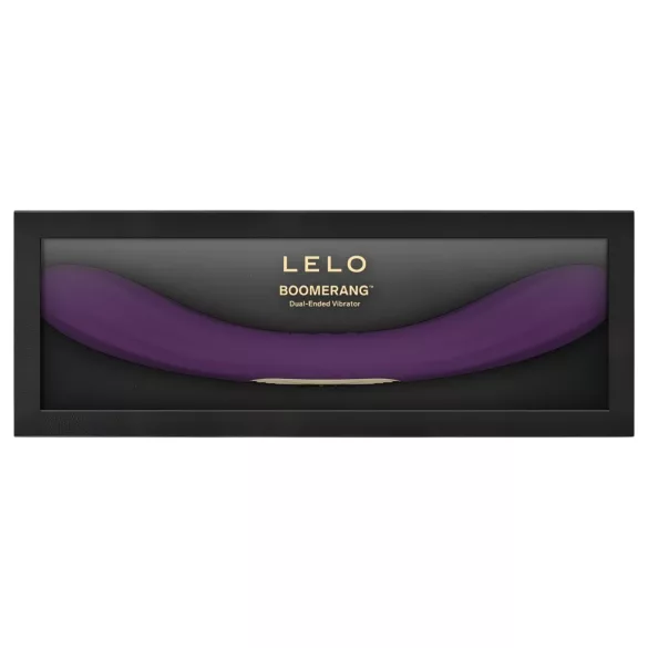 LELO Boomerang - двустранен вибратор (лилав)