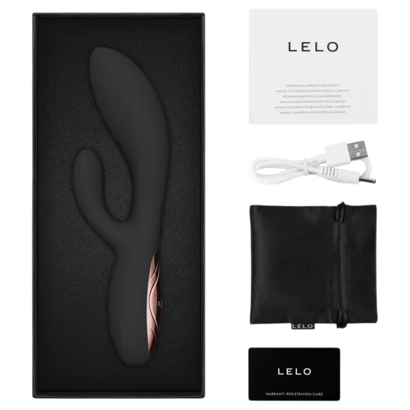 LELO - INA Thrust тласкащ вибратор тип заек (черен)