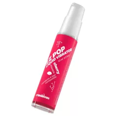   Crushious ZZ POP - ядлив течен вибратор, череша (10 ml)