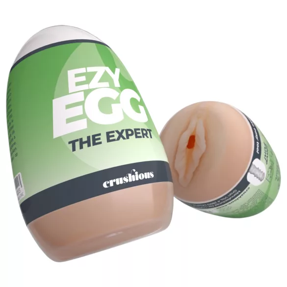 Crushious Ezy Egg The Expert - мастурбатор яйце (телесен цвят)