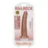 RealRock - реалистично дилдо 15,5 см - тъмен натурален цвят