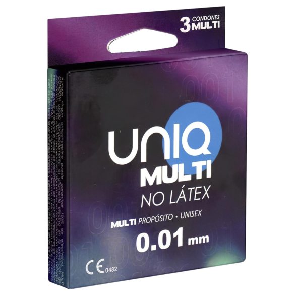 Uniq - латексови презервативи без латекс (3 бр)