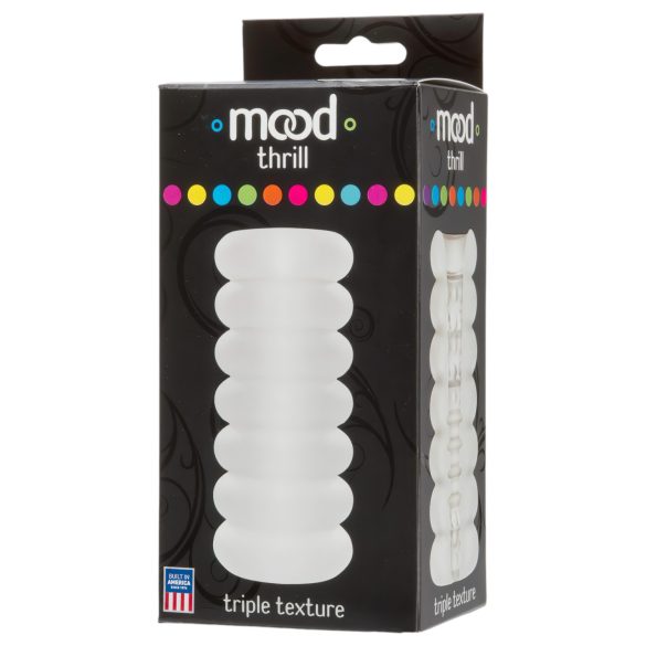 Doc Johnson Thrill - мъжки мастурбатор - бял