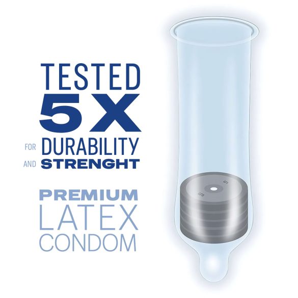 Durex Mutual Pleasure - забавящи презервативи (3 бр.)