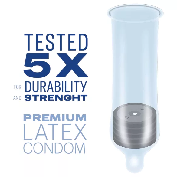 Durex Mutual Pleasure - забавящи презервативи (3 бр.)