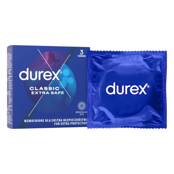 Durex Extra Safe - сигурни презервативи (3 бр.)