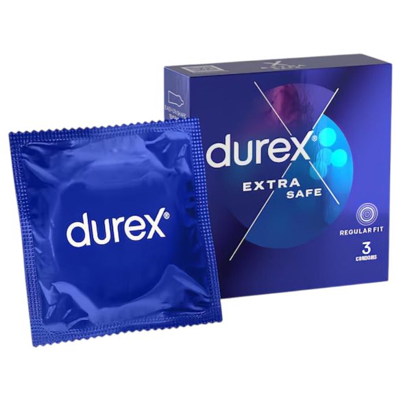 Durex Extra Safe - презервативи за допълнителна сигурност - 3 броя