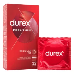   Durex - тънък презерватив - естествено усещане - 12 броя