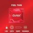 Durex - тънък презерватив - естествено усещане - 12 броя