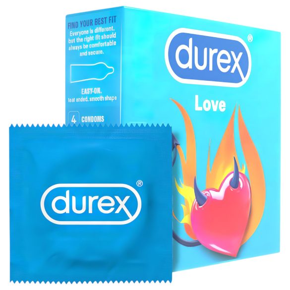 Презервативи Durex Love - Лесни за поставяне (4 бр.)