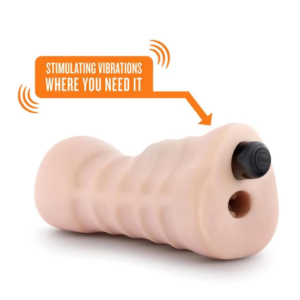 Enlust Ayumi - вибрираща изкуствена вагина с AI изображения - натурален цвят