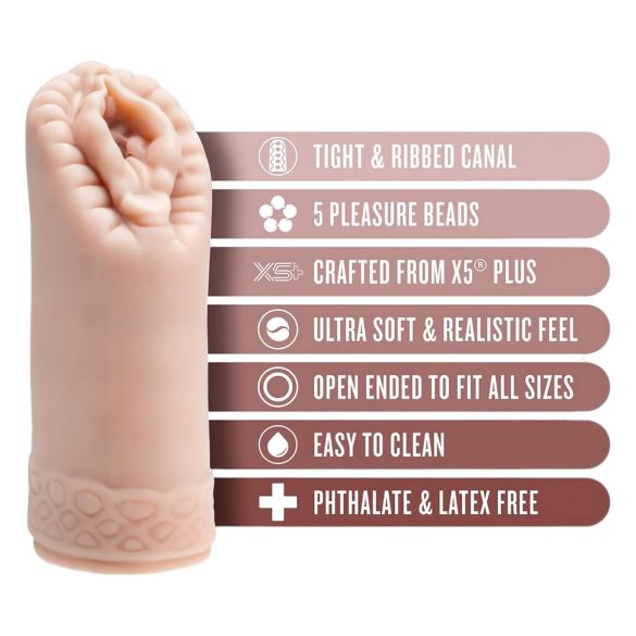 Enlust Alyssa - изкуствена вагина - с AI изображения - неутрален цвят